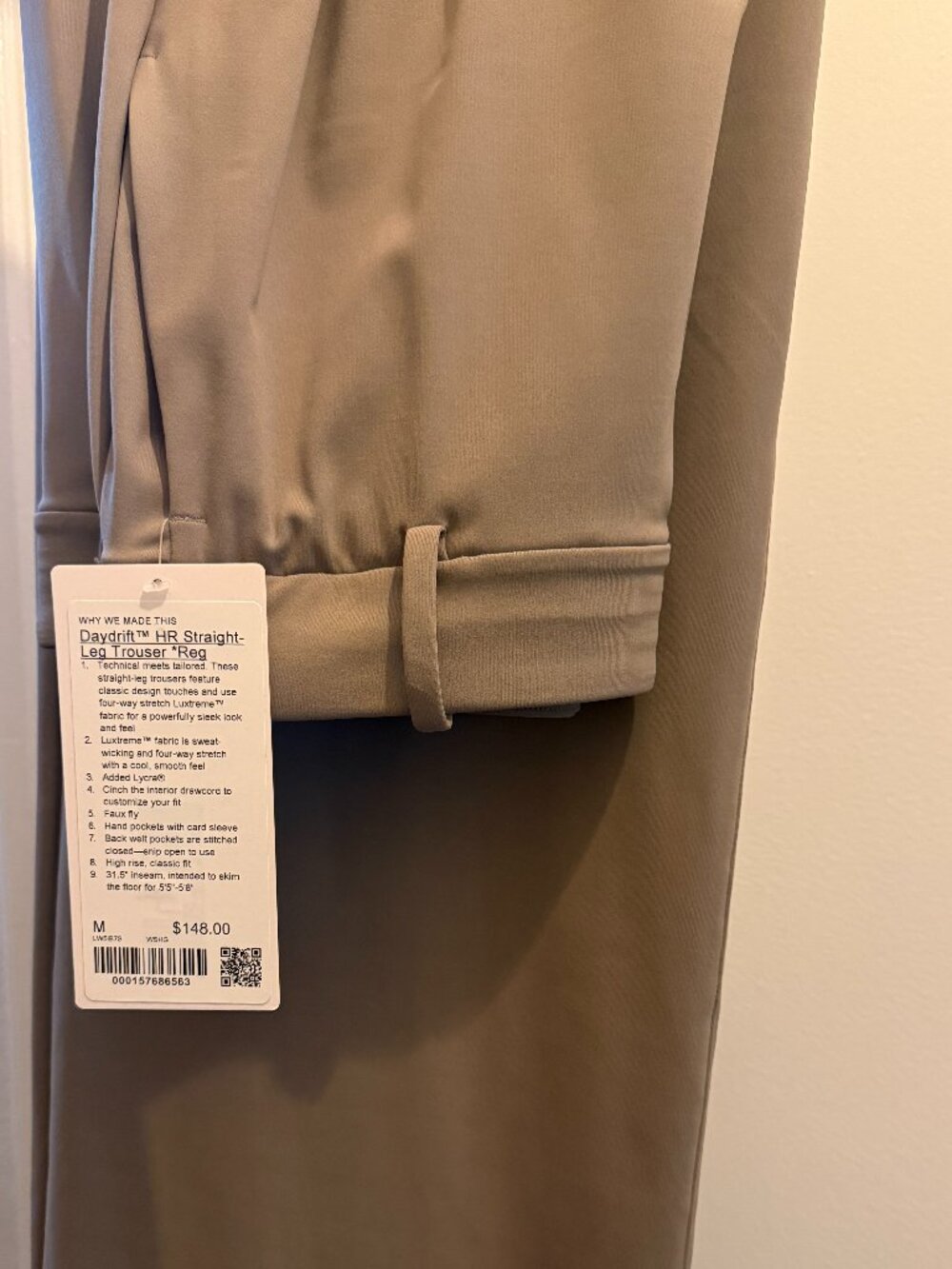 Daydrift High-Rise Straight-Leg Trouser Regular